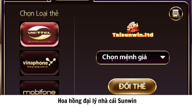 Hoa hồng đại lý nhà cái Sunwin