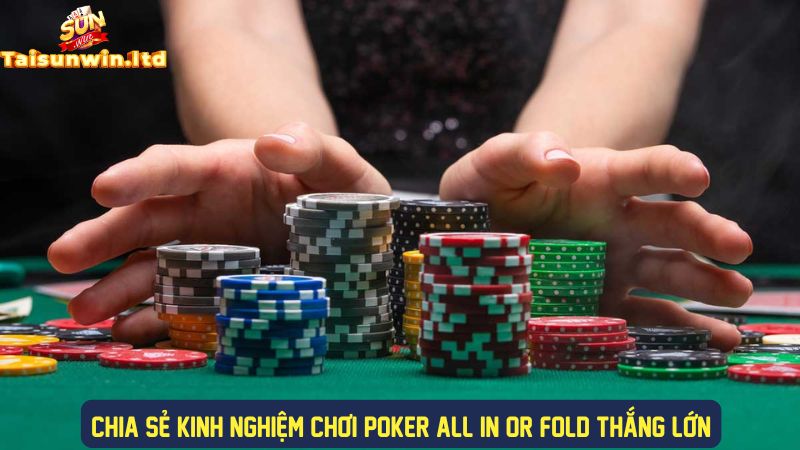 Chia sẻ mẹo chơi Poker AOF thắng lớn