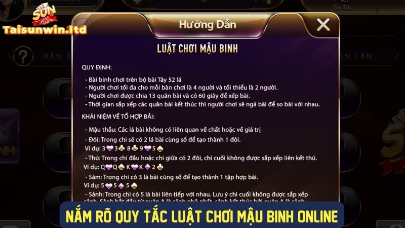 Các quy tắc cơ bản khi tham gia chơi