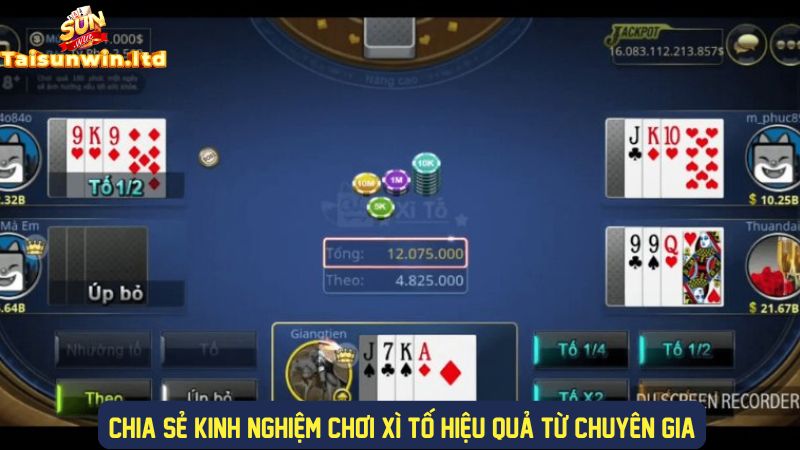 Mẹo chơi game bài xì tố hiệu quả