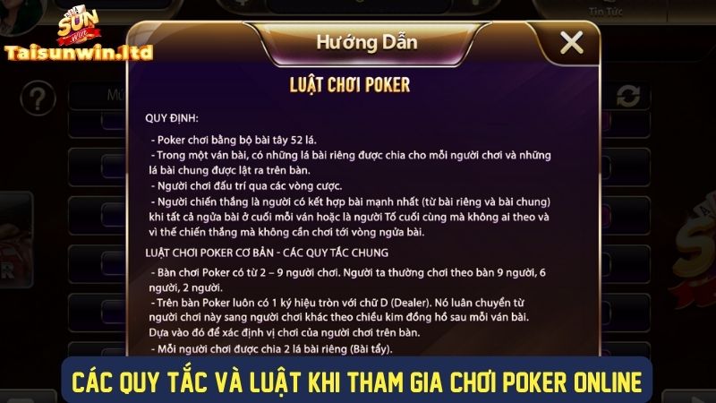 Tìm hiểu các quy tắc cược trong game