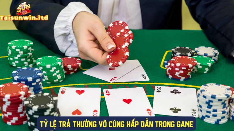 Tỷ lệ trả thưởng vô cùng cạnh tranh